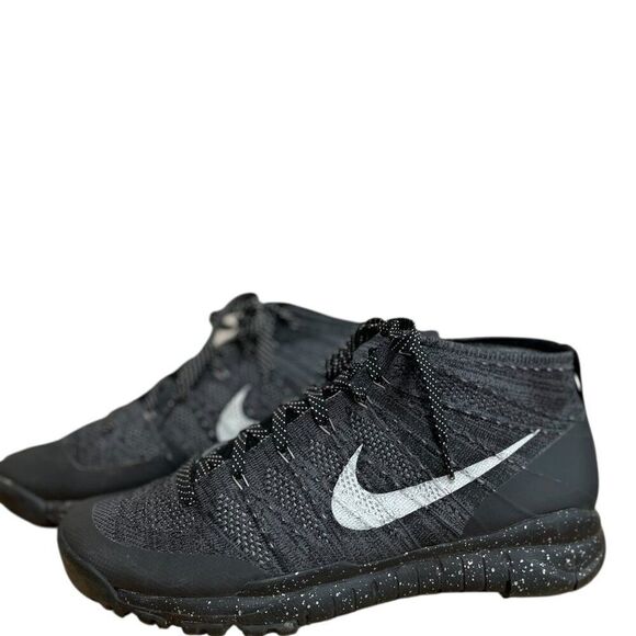Nike 625009-002 Flyknit Trainer Chukka FSB Charcoal Grey White Men\'s Size 13 main image 4